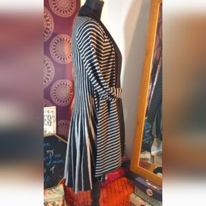 Soft Surroundings Downtown Striped Cardigan In Size Small NWOT Vintage Piece